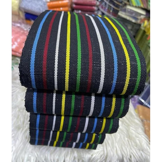 Aso Oke Cloth, African Handwoven Aso oke Fabric for Gele Decor Sewing Headtie