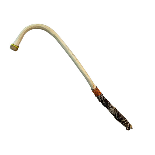 Traditional Talking Drum Stick – Handcrafted Wooden Beater with Wrapped Handle