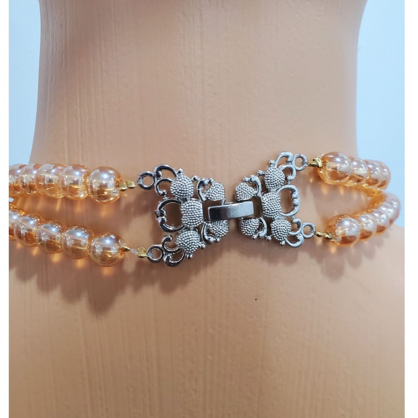 Original Coral Necklace & Bracelet Set, African Bridal Jewelry Set for Weddings.