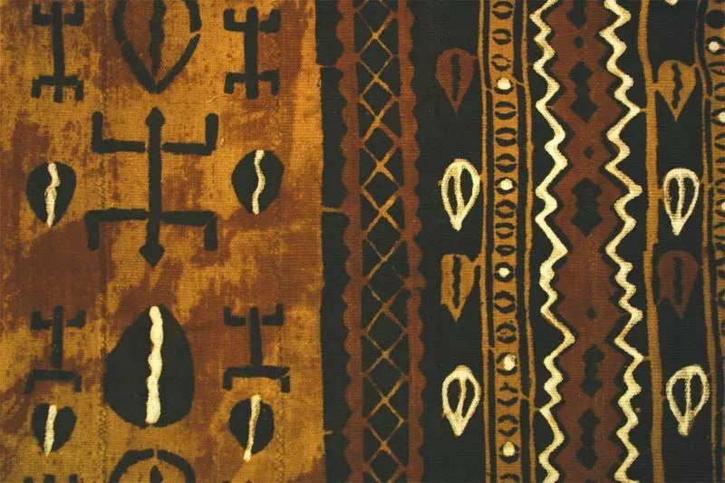 Mud Cloth Bambara (Cowry), Upholstery Home Decor Clothing Fabric