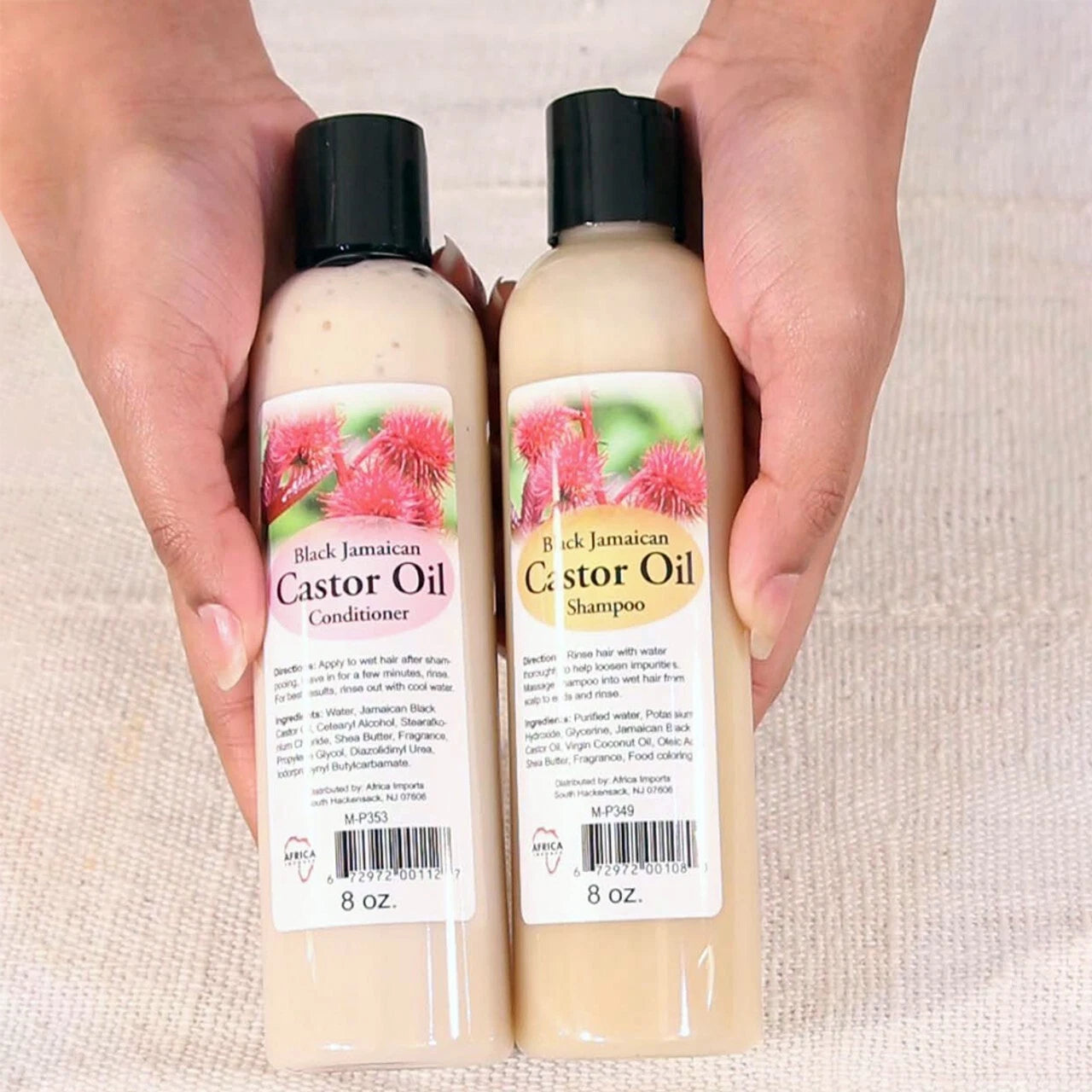 Black Jamaican Castor Shampoo/Cond. Set