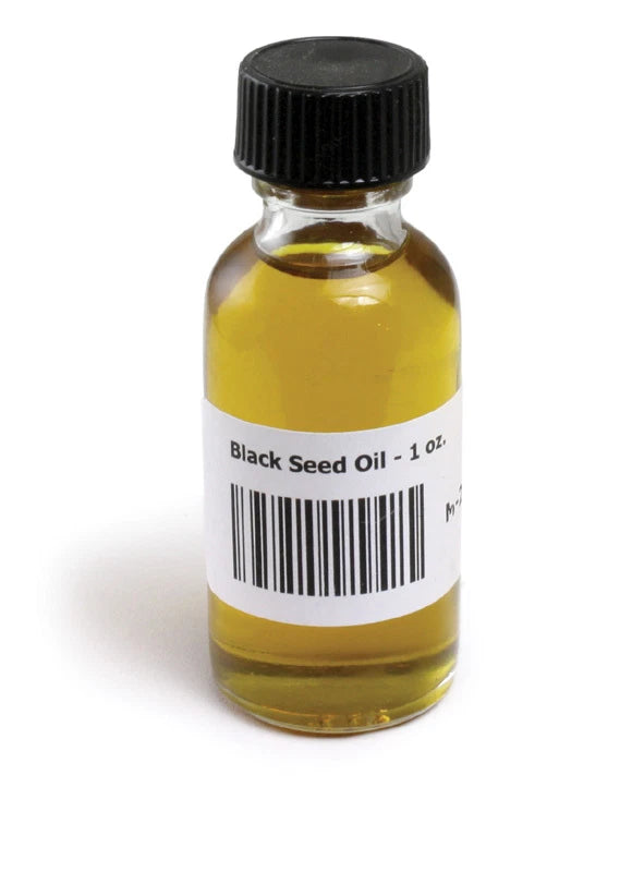 Organic Black Seed Oil for Skin and Hair, Cold Pressed 100% Pure Virgin Oil-1 oz
