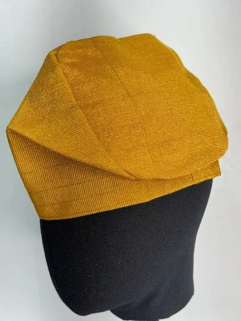 Traditional Yoruba Men Caps, African Cotton Kufi Hat for Yoruba Ceremonies