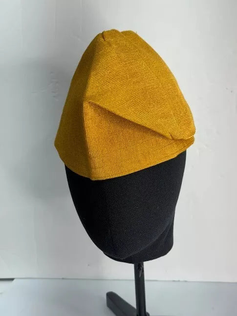 Traditional Yoruba Men Caps, African Cotton Kufi Hat for Yoruba Ceremonies