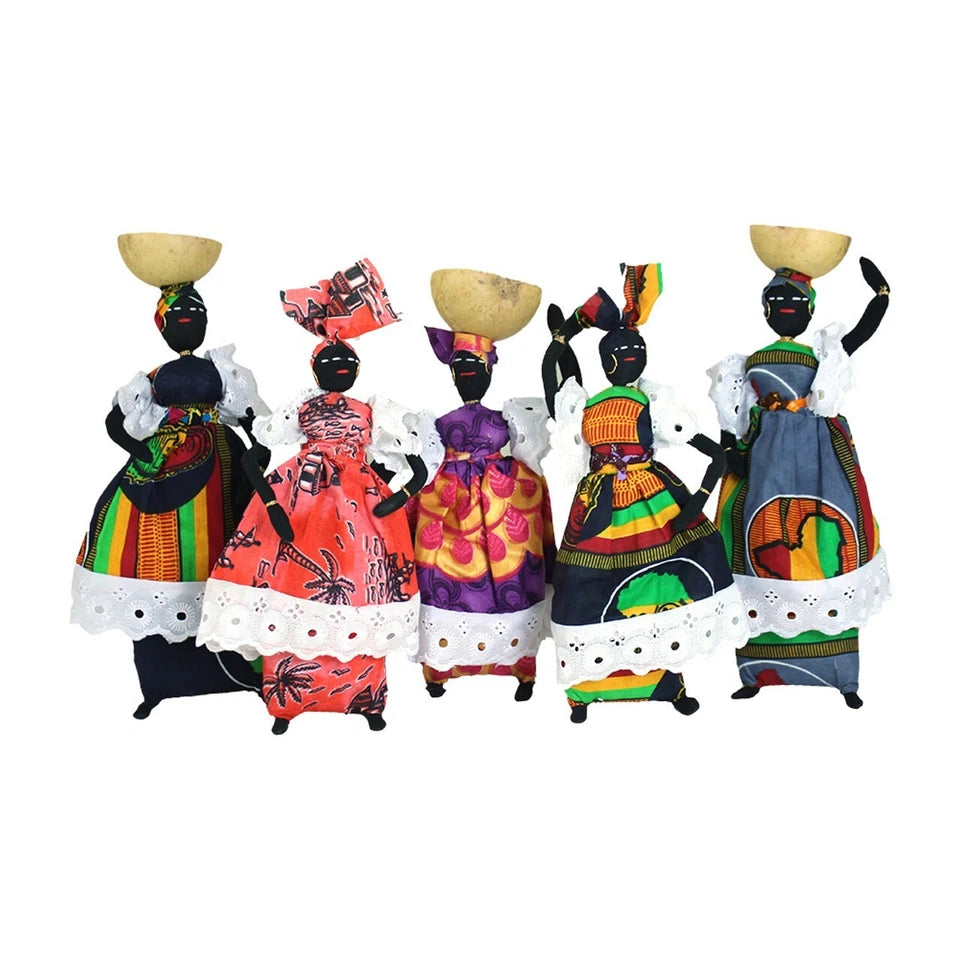 1 African Doll - Deluxe On Stand selling | African Doll Home Decoration
