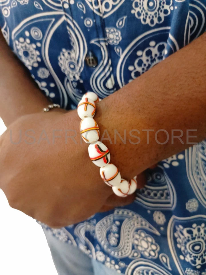 Beaded Bracelet | Elastic, Bracelet | Handmade Lightweight Men, Women's Bracelet