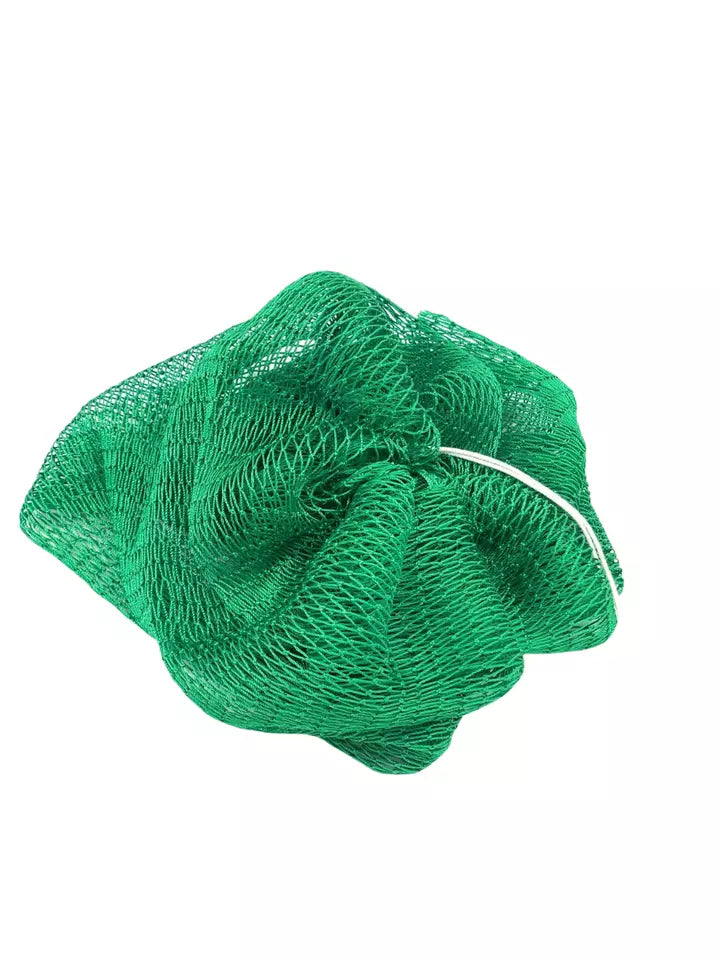2pc Bath Sponge, African Net Exfoliating Back Scrubber Body Wash Sponge
