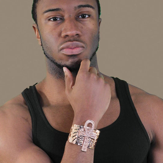 Jewelry Ankh Cuff Ankh Pendant | Anklets Wrist Bracelet Cuff Unisex