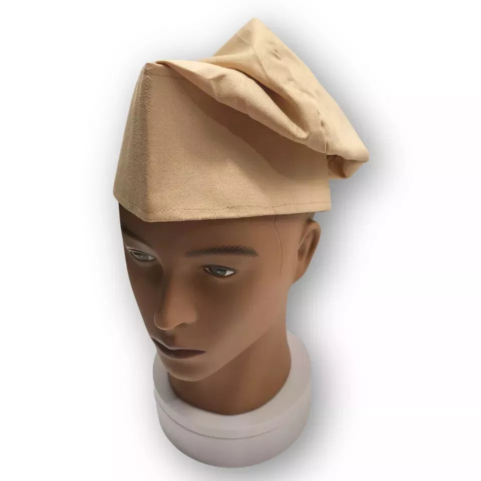 Traditional Yoruba Men Caps, African Cotton Kufi Hat for Yoruba Ceremonies