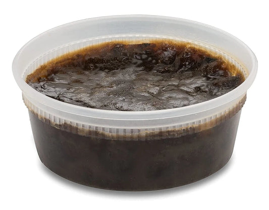Raw African Black Soap Paste 100% Pure Natural Organic Body Wash 8 oz.