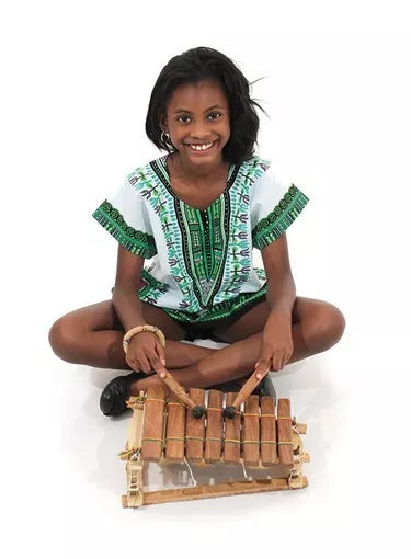 Balafon Small: 7-8 Keys African Musical Instrument