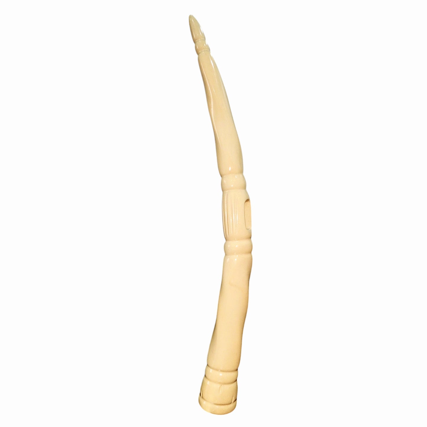 Elephant Tusk Replica, African Traditional Igbo Odu Hand Held Nze/Ozo Hand Staff