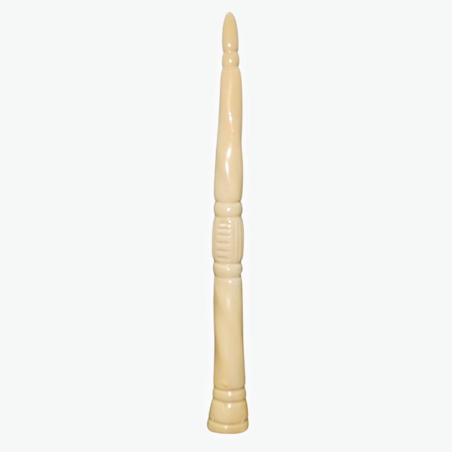 Elephant Tusk Replica, African Traditional Igbo Odu Hand Held Nze/Ozo Hand Staff