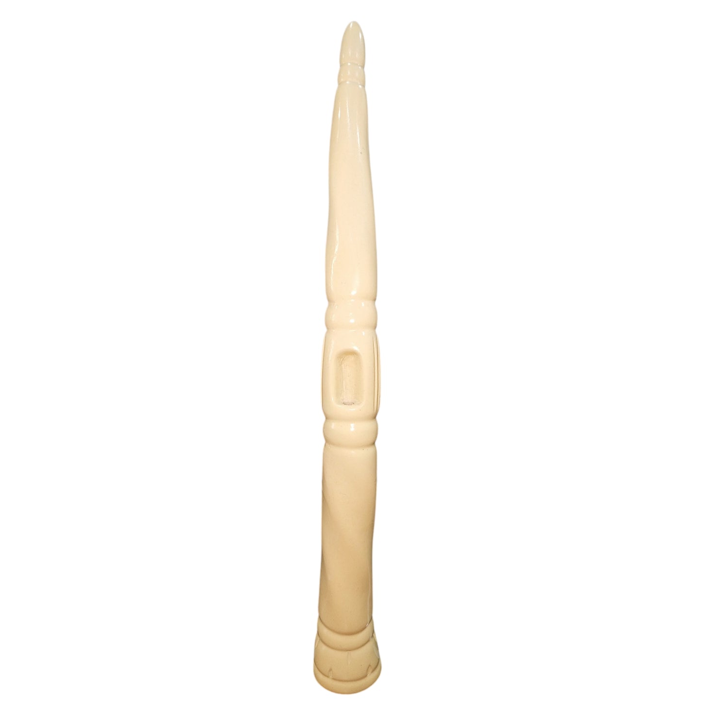 Elephant Tusk Replica, African Traditional Igbo Odu Hand Held Nze/Ozo Hand Staff