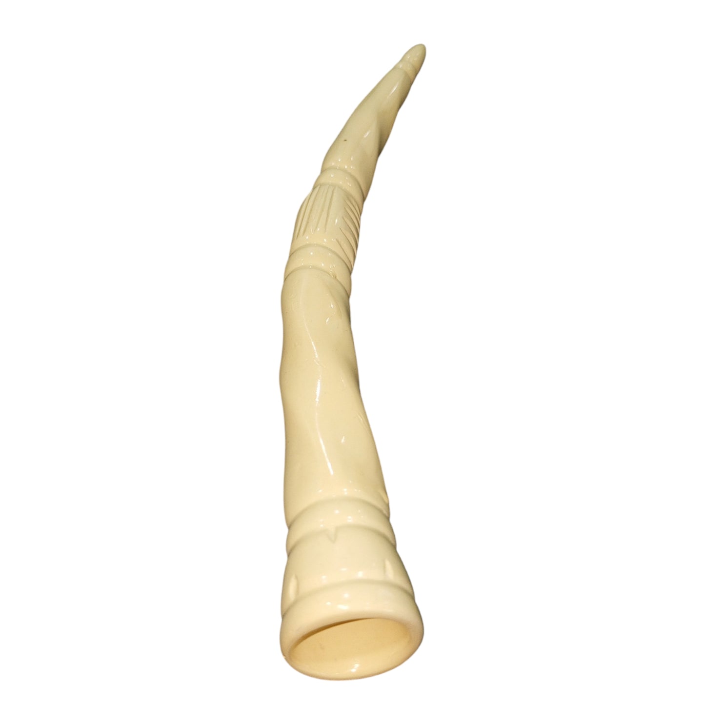 Elephant Tusk Replica, African Traditional Igbo Odu Hand Held Nze/Ozo Hand Staff