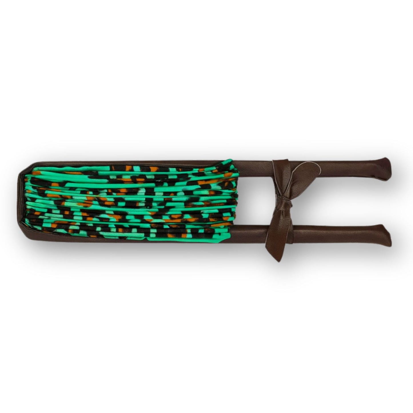 Ankara African Print Hand Fan, Handheld Summer Fashion Foldable Women Hand Fan