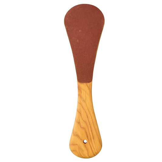 Premium Wooden Foot File – Dual-Sided Callus Remover for Smooth, Soft Feet