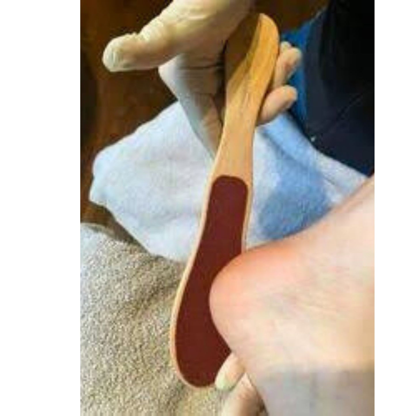 Premium Wooden Foot File – Dual-Sided Callus Remover for Smooth, Soft Feet