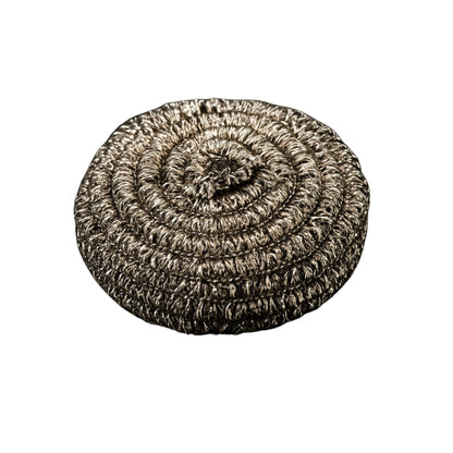 Heavy-Duty Stainless Steel Scrubbers – Pack of 2 Metal Scouring Pads | Iron Sponge