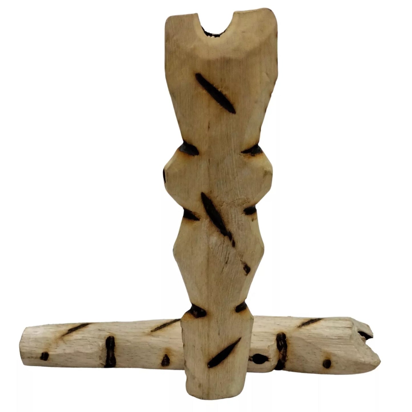 Traditional Flute, African Musical Instrument #2 Igbo Wooden Oja