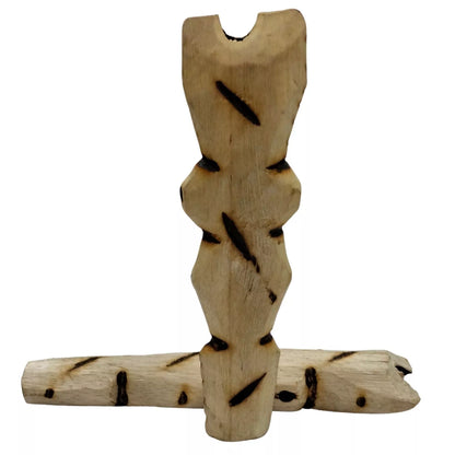 Traditional Flute, African Musical Instrument #2 Igbo Wooden Oja