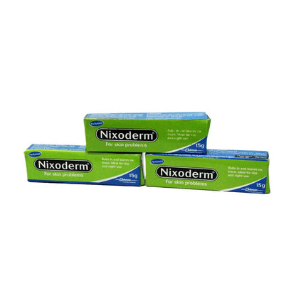 Nixoderm Tube Cream for Skin Problems | Eczema, Blemish, Pimples (Pack of 3)