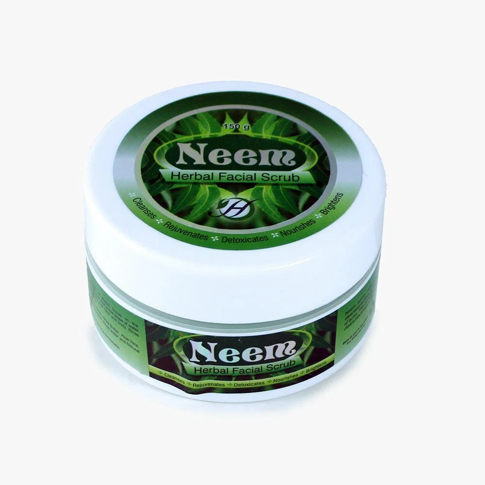 Neem Herbal Face Scrub | Unisex Scrub Exfoliant | Natural Acne Treatment - 150 g
