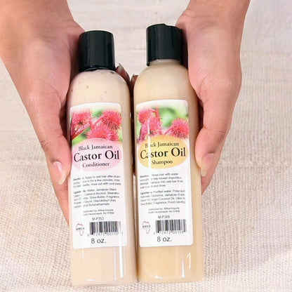 Black Jamaican Castor Shampoo/Cond. Set