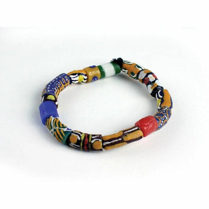 Ghana Trade Beads Bracelet Women Men Stretch Handmade Bangle Charm Jewelry