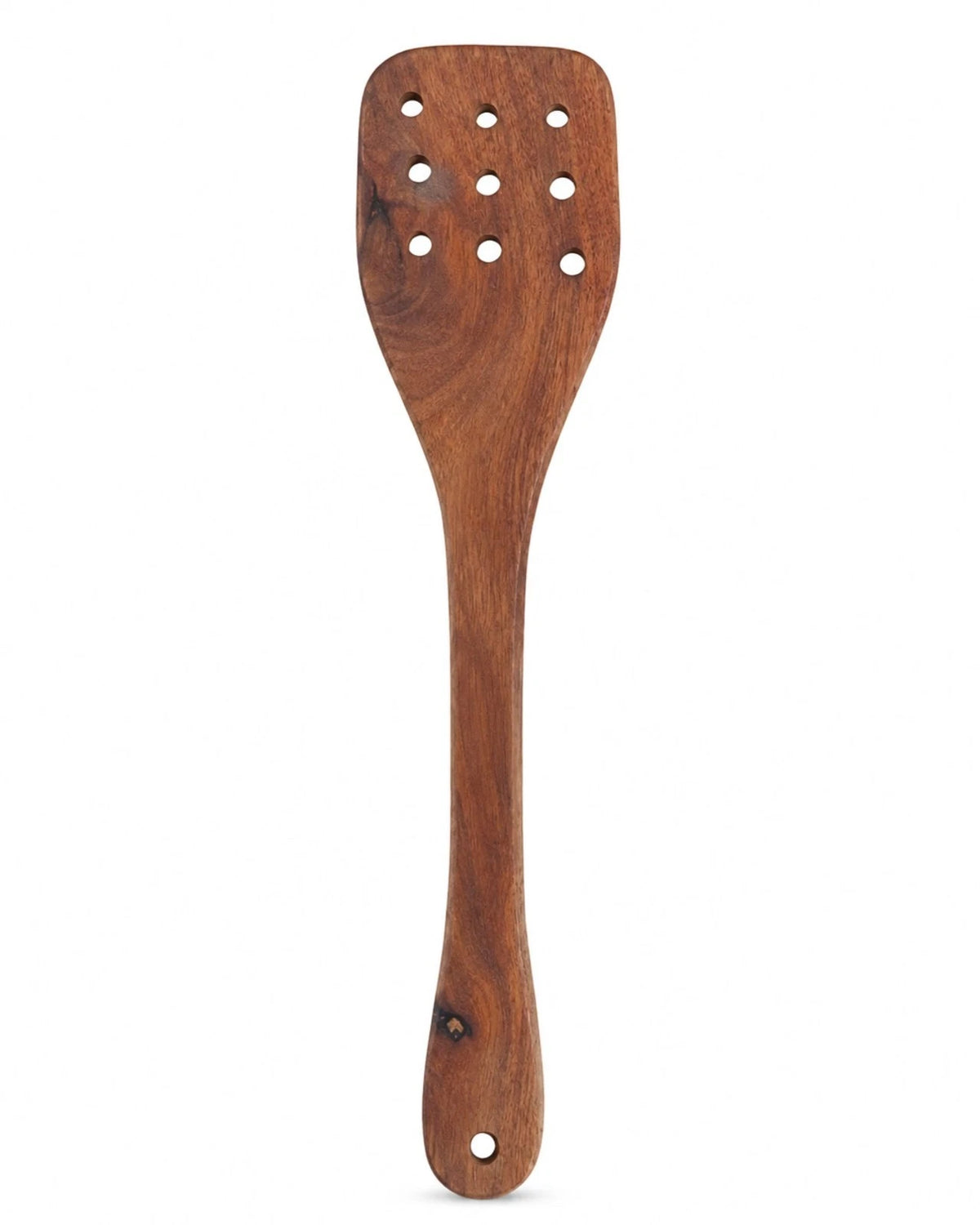 Handcrafted Wooden Spotted Spatula, Non-stick Kitchen Wood Cooking Turner