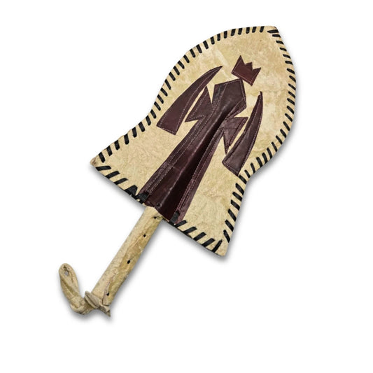 Traditional Hand Fan, Men Cultural Wedding Ceremonial Fan, African Wall Decor