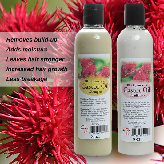 Black Jamaican Castor Shampoo/Cond. Set