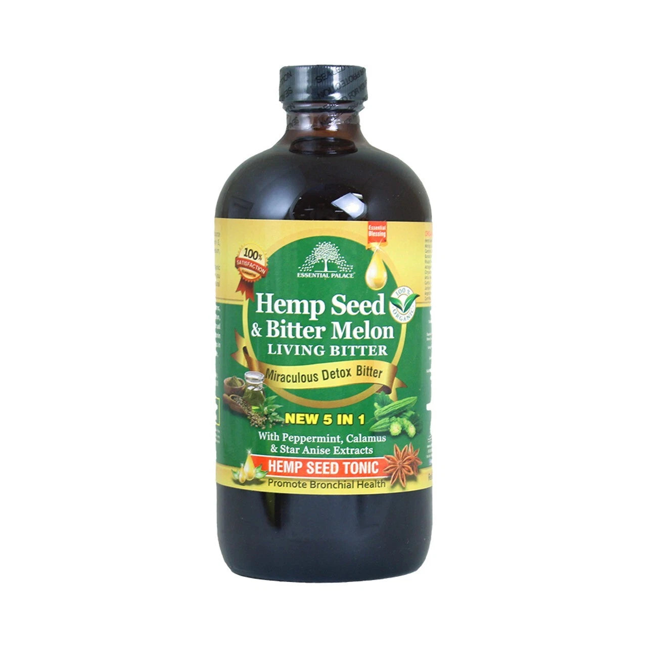 Hemp Seed and Melon Living Bitter | Detox Drinks, Pain Relief and Energy Drink