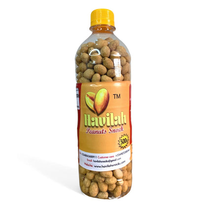 Peanuts Snack, Crunchy Flavored Munchie, Low-Carb Gourmet Coated Peanuts, 500g