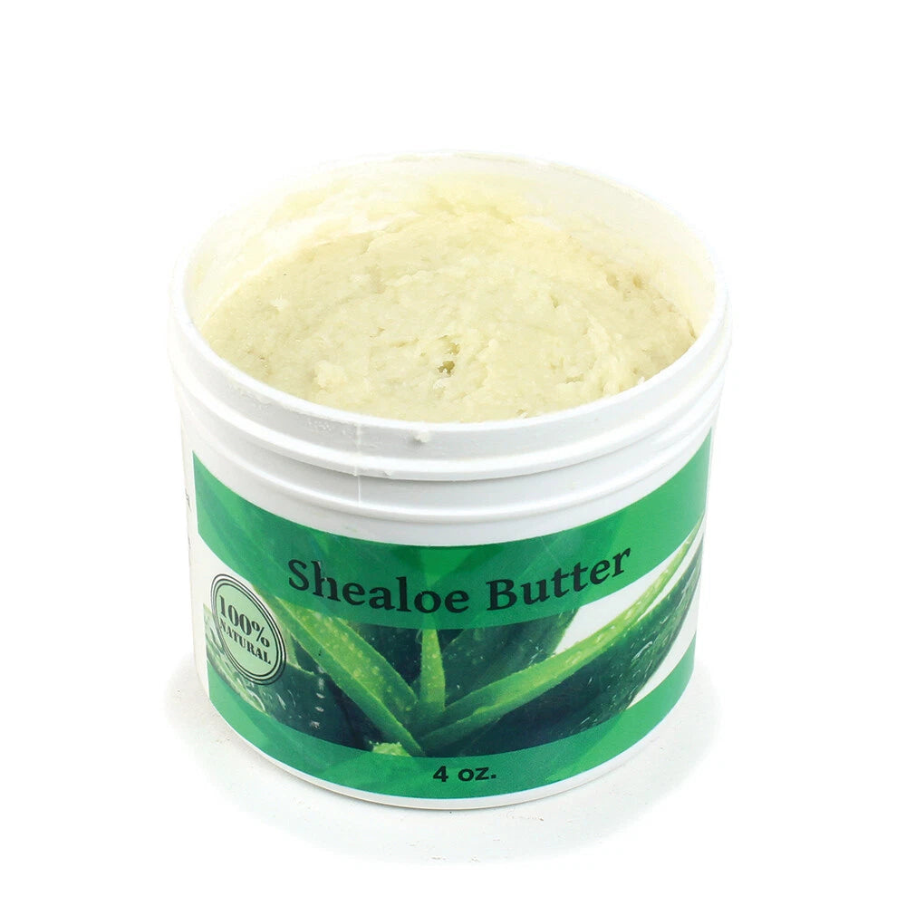 100 % Natural African Shealoe Butter (4 oz)
