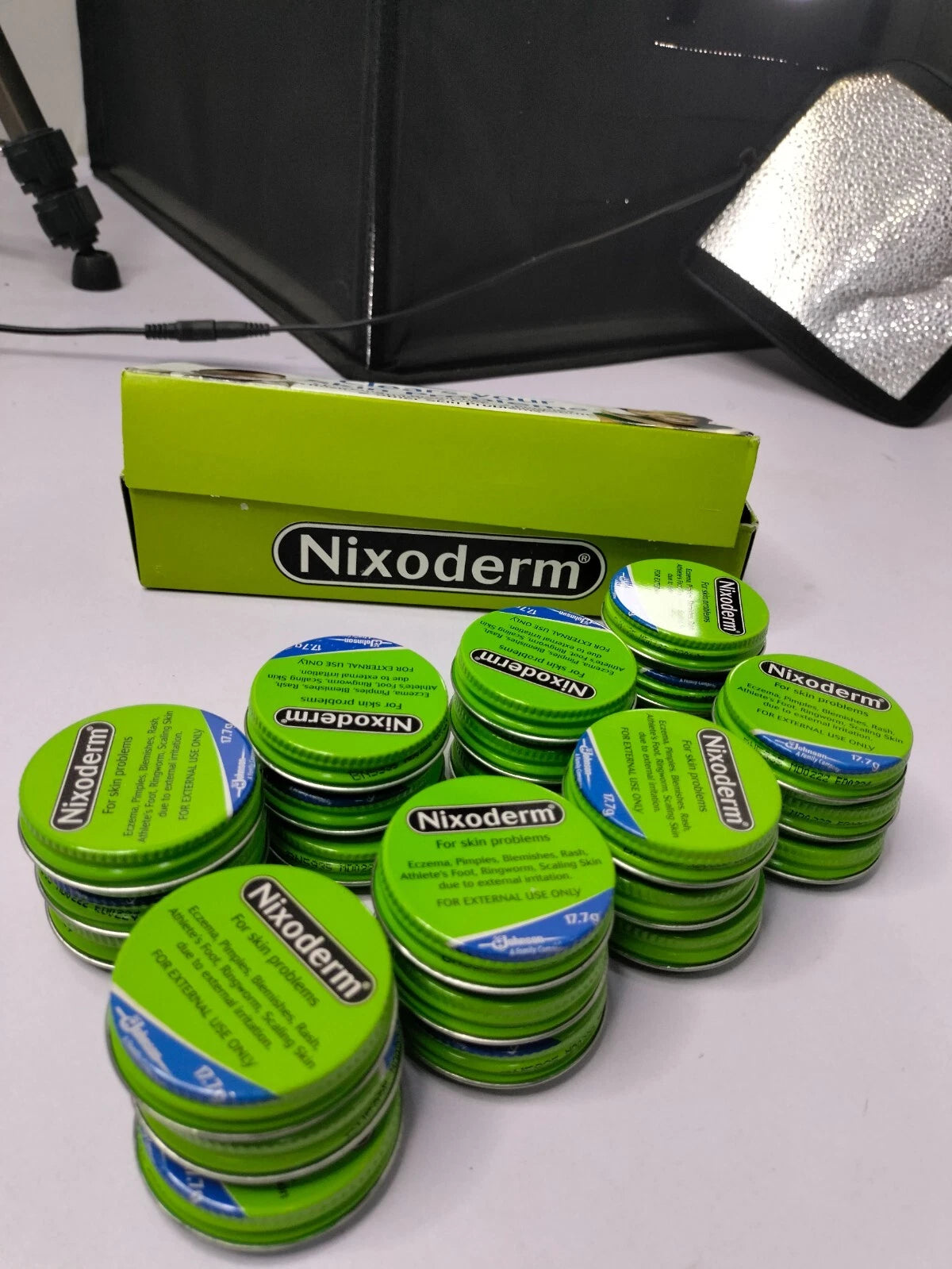 Nixoderm Cream For Skin Problems, Eczema, Ringworm, Pimples, Blemish (Pack of 4)