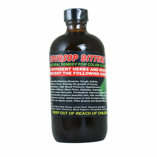 Traditional Soursop Botanical Wellness Tonic Blend - 8 oz. Liquid Supplement