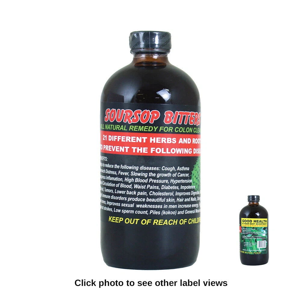 Soursop Bitters | African Herbs And Roots (16 oz.)