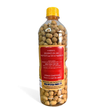 Peanuts Snack, Crunchy Flavored Munchie, Low-Carb Gourmet Coated Peanuts, 500g