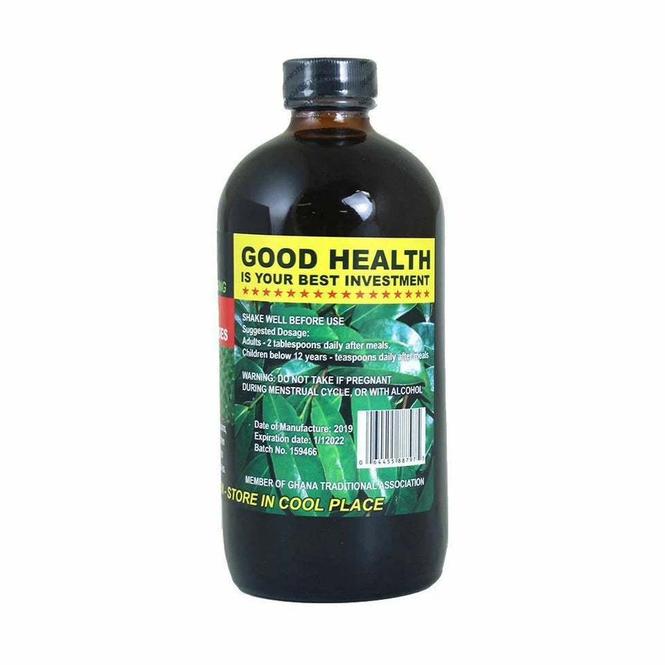 Soursop Bitters | African Herbs And Roots (16 oz.)