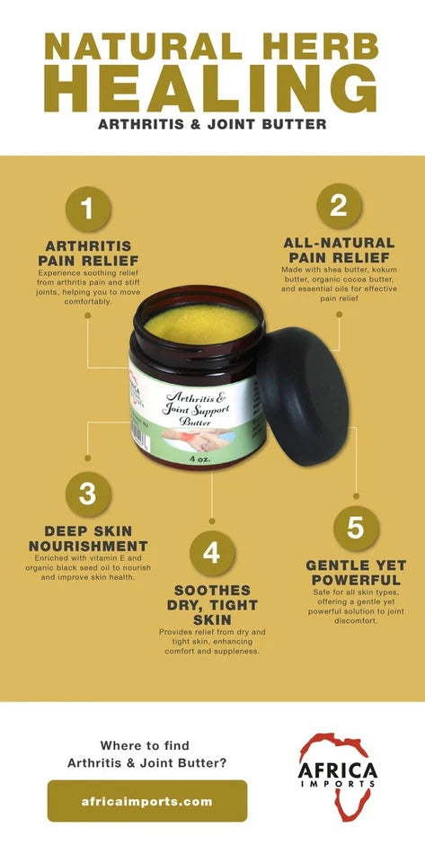 ESSENTIALS: Arthritis & Joint Butter | Lower Back Pain Relief | Arthritis Cream.