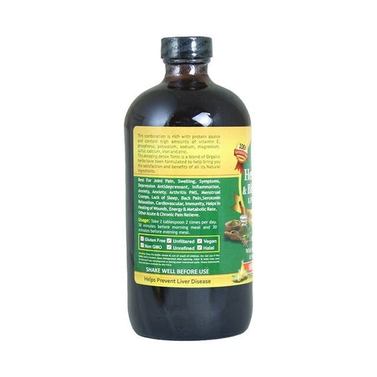 Traditional Hemp Seed & Bitter Melon Herbal Wellness Bitter - 16 oz.