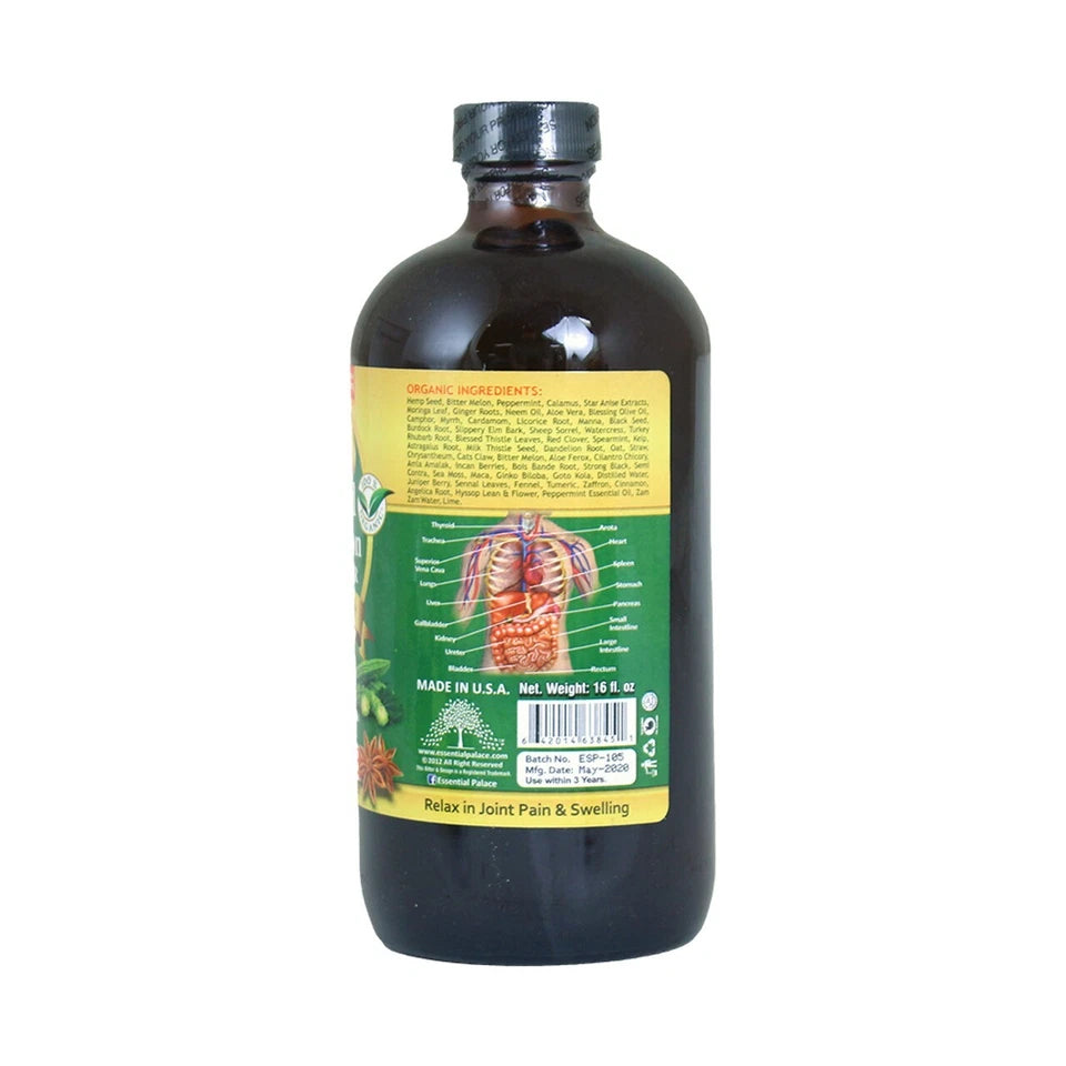 Hemp Seed and Melon Living Bitter | Detox Drinks, Pain Relief and Energy Drink
