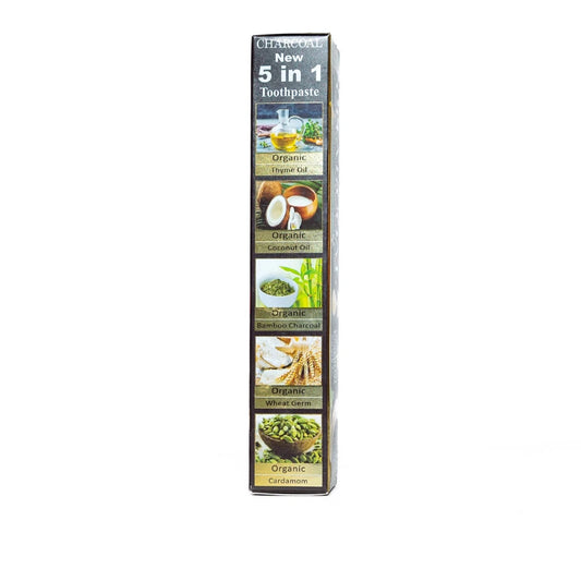 Natural Bamboo Charcoal Toothpaste 100% Fluoride Free