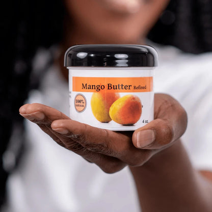 Raw Mango Butter | 100% Pure Natural Organic Cold Pressed For Skin Face and Hair