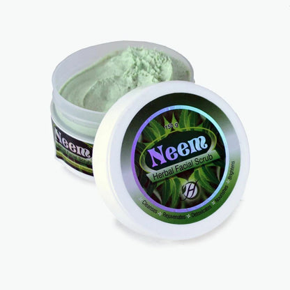 Neem Herbal Face Scrub | Unisex Scrub Exfoliant | Natural Acne Treatment - 150 g
