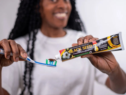 BLACK SEED Toothpaste Antibacterial & Antifungal Organic-Fluoride Free