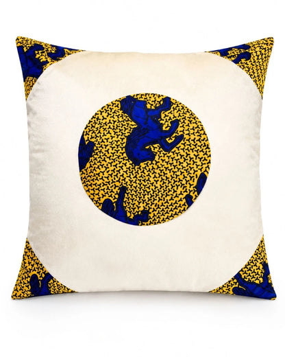 2pc African Ankara Print Throw Pillow Covers, 18"x18" Sofa Covers for Home Decor