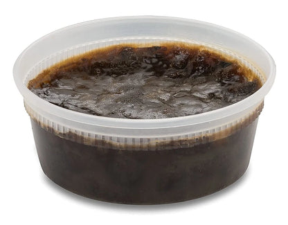 Raw African Black Soap Paste 100% Pure Natural Organic Body Wash 8 oz.