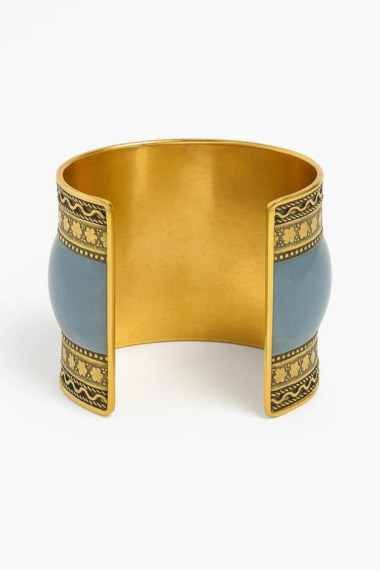 Brass Elephant Cuff, Men Women Bracelet